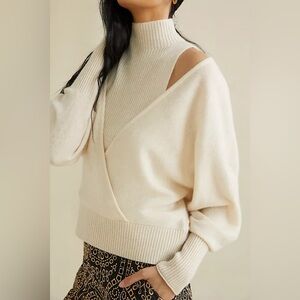 Maeve Cashmere Wrap Sweater